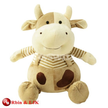 custom promotional lovely plush cow toys